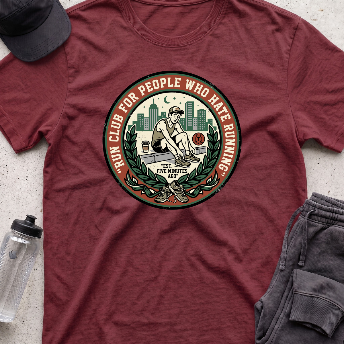 run club for people   T-shirt