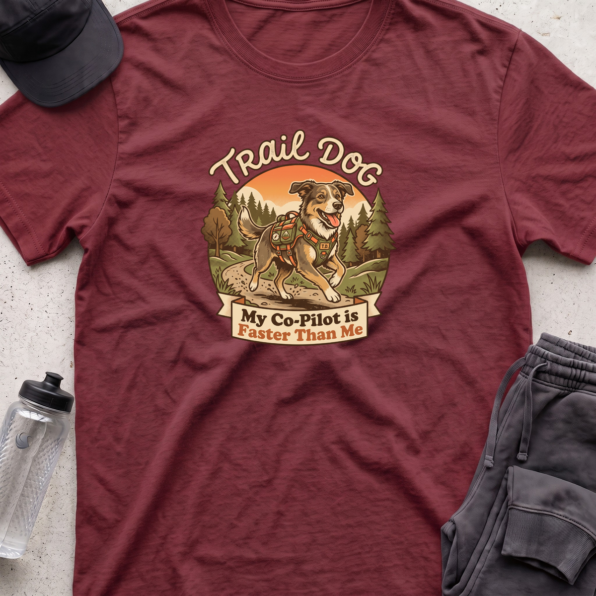 trail dog  T-shirt