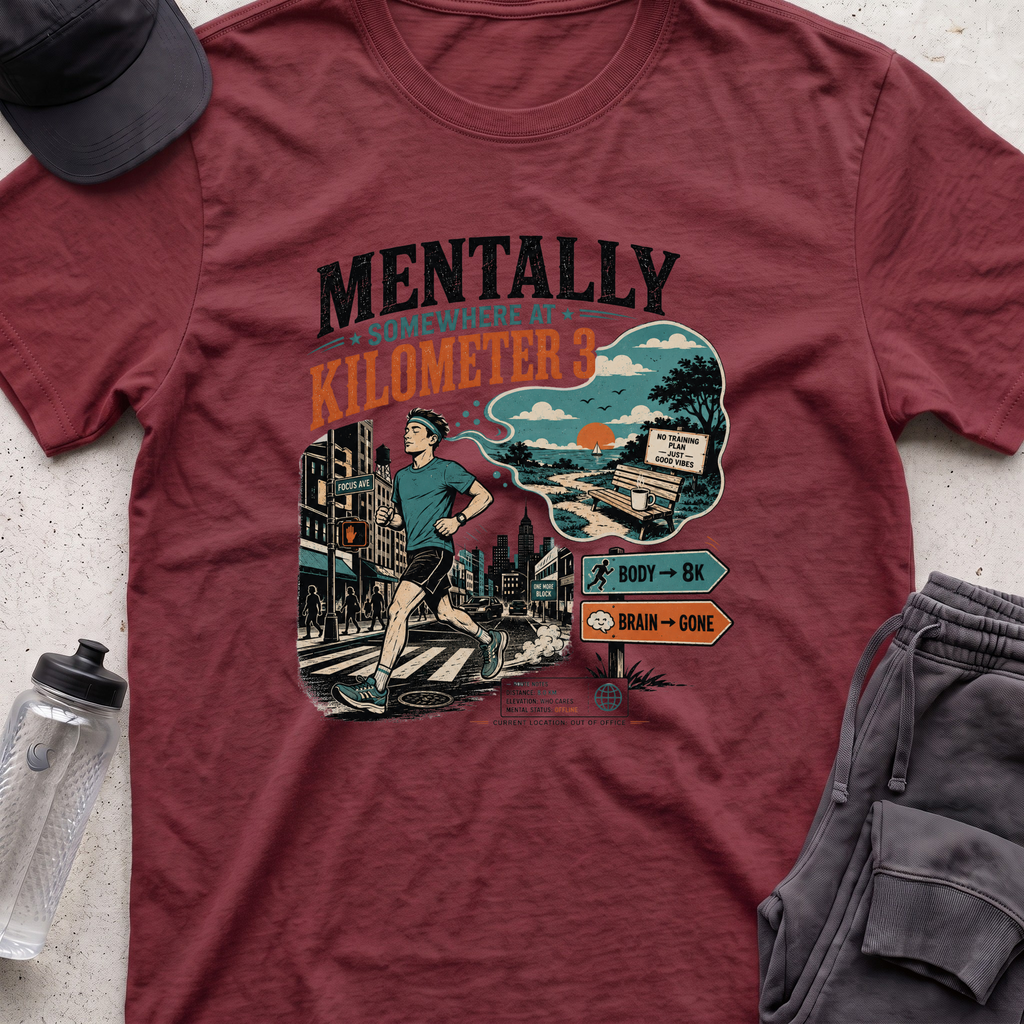 mentally somewhere T-shirt