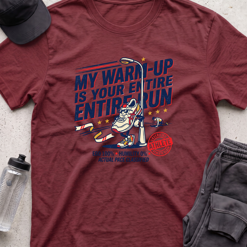 my warm up is T-shirt