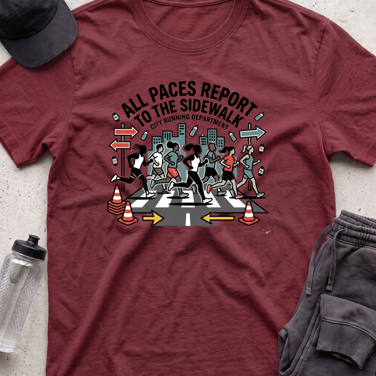 all paces report T-shirt