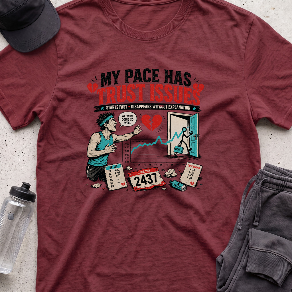my pace has trust issues T-shirt