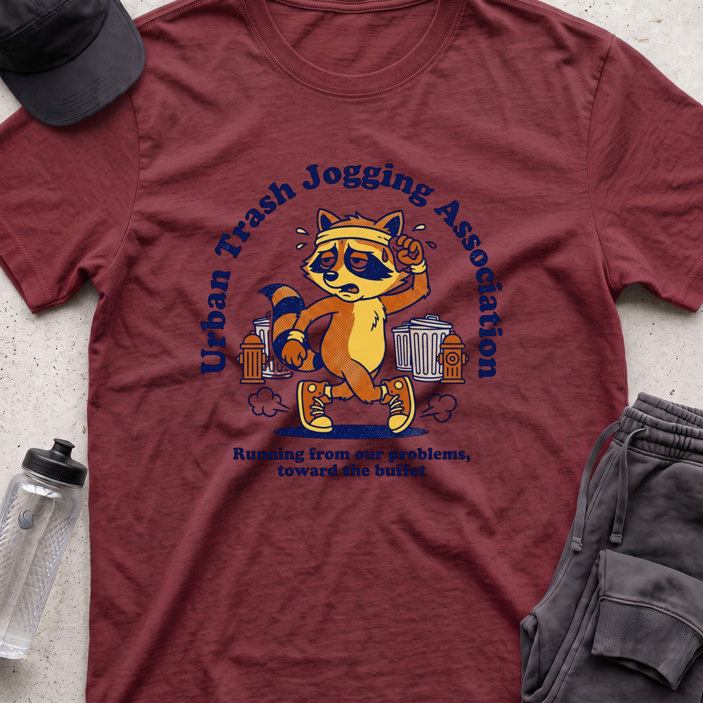urban trash jogging T-shirt