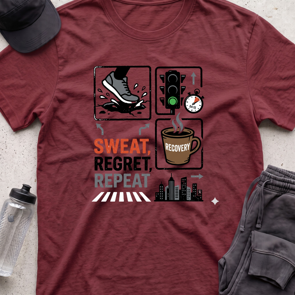 sweat regret repeaT T-shirt
