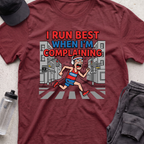 i run best when  T-shirt