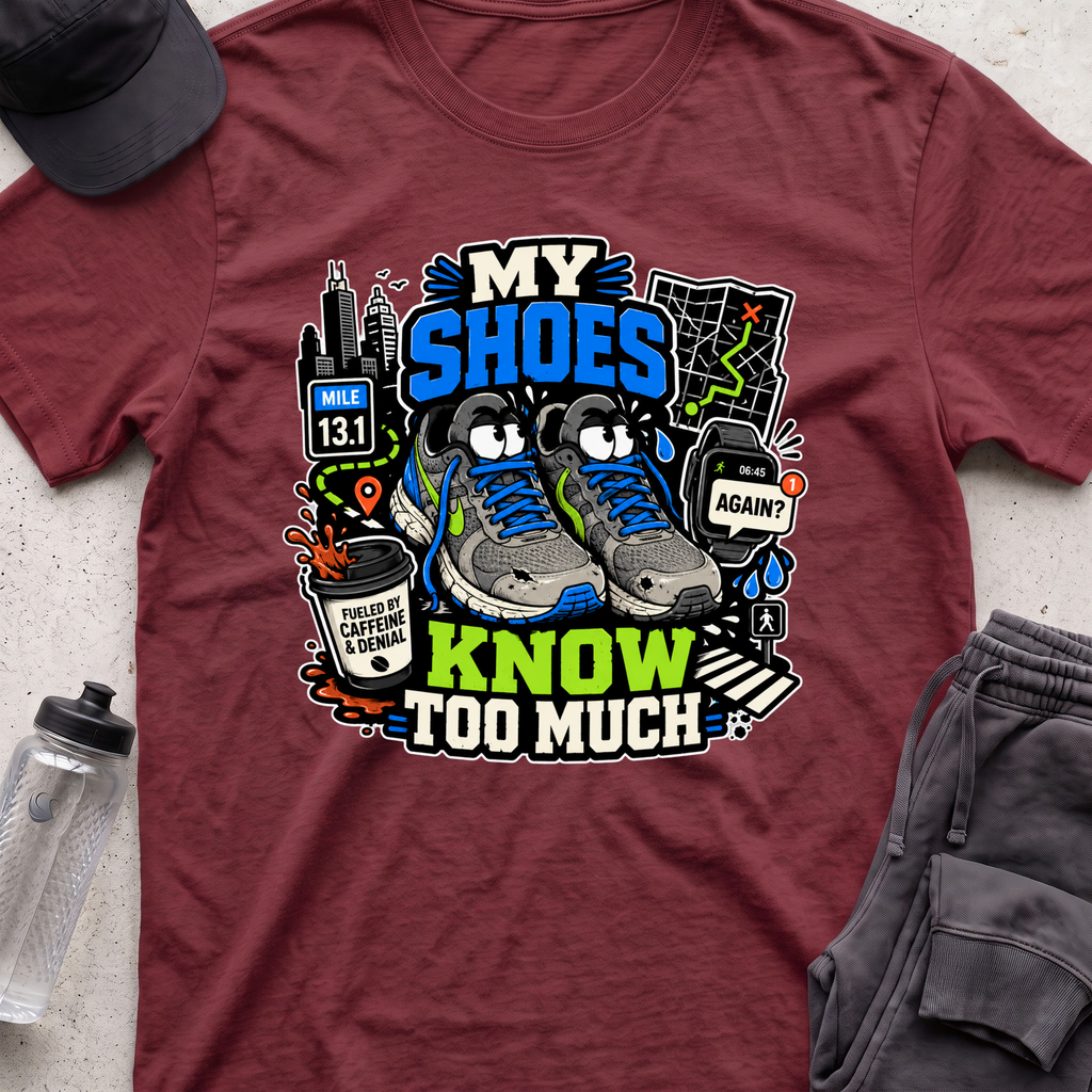 my shoes knows  T-shirt