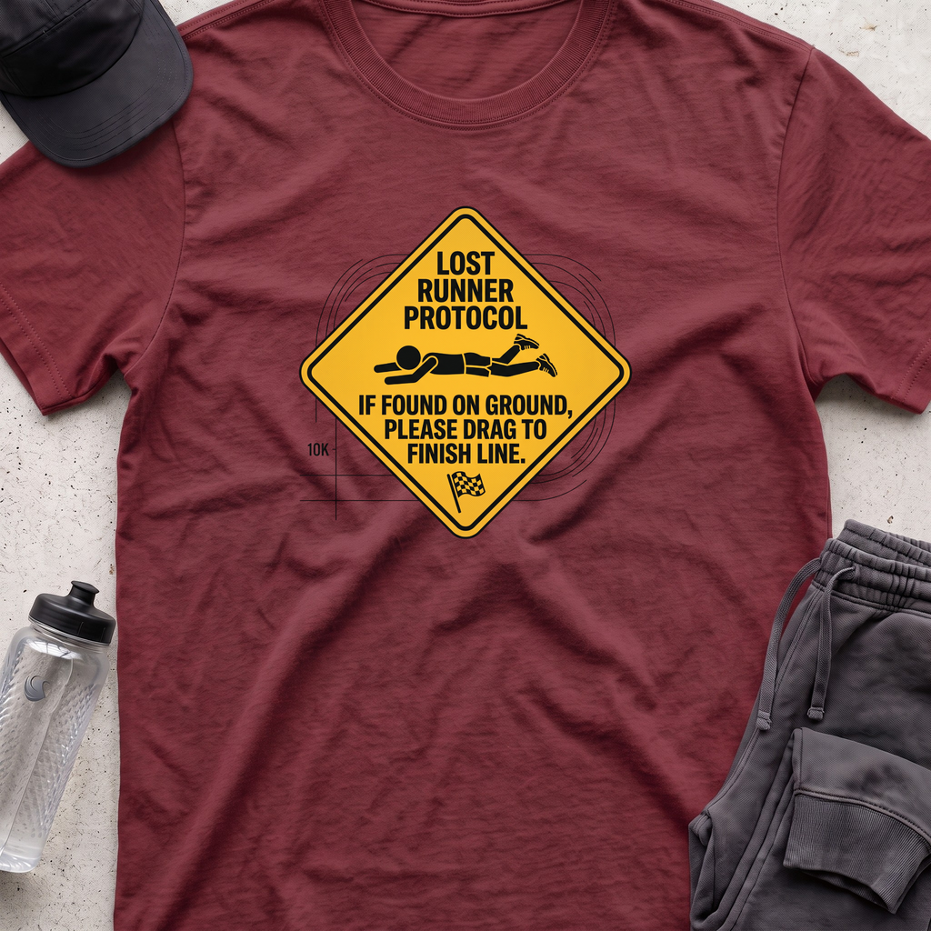 lost runner protocol T-shirt