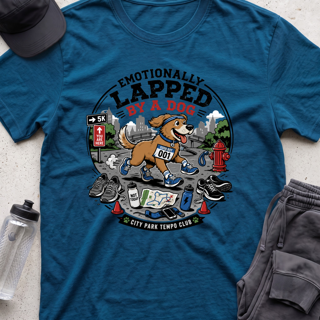 lapped by a dog  T-shirt
