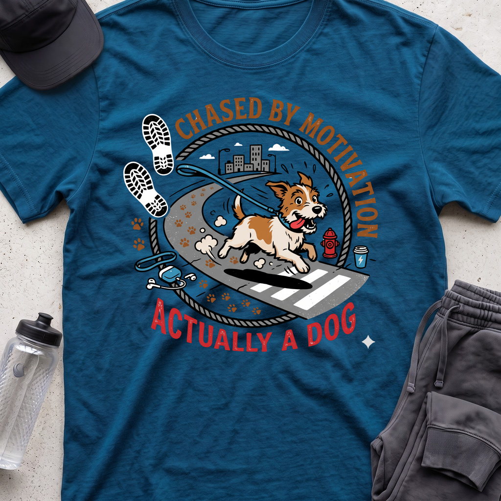 chased by motivation T-shirt