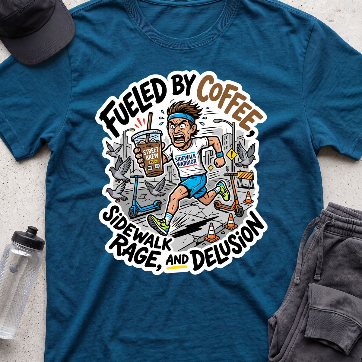 fueled by coffee T-shirt