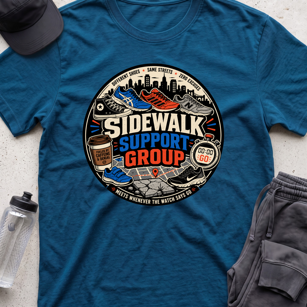 sidewalk support  T-shirt