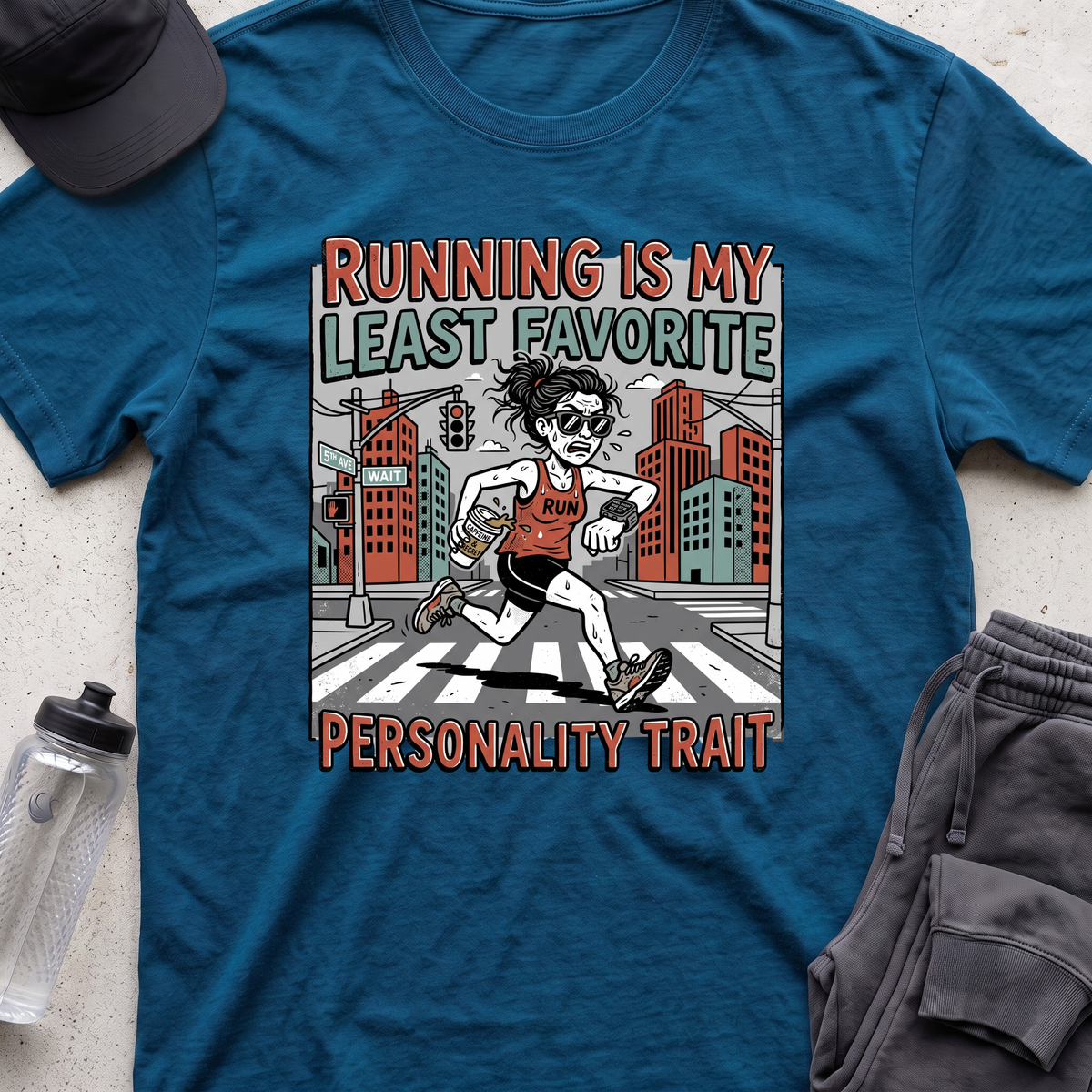 running is my least T-shirt