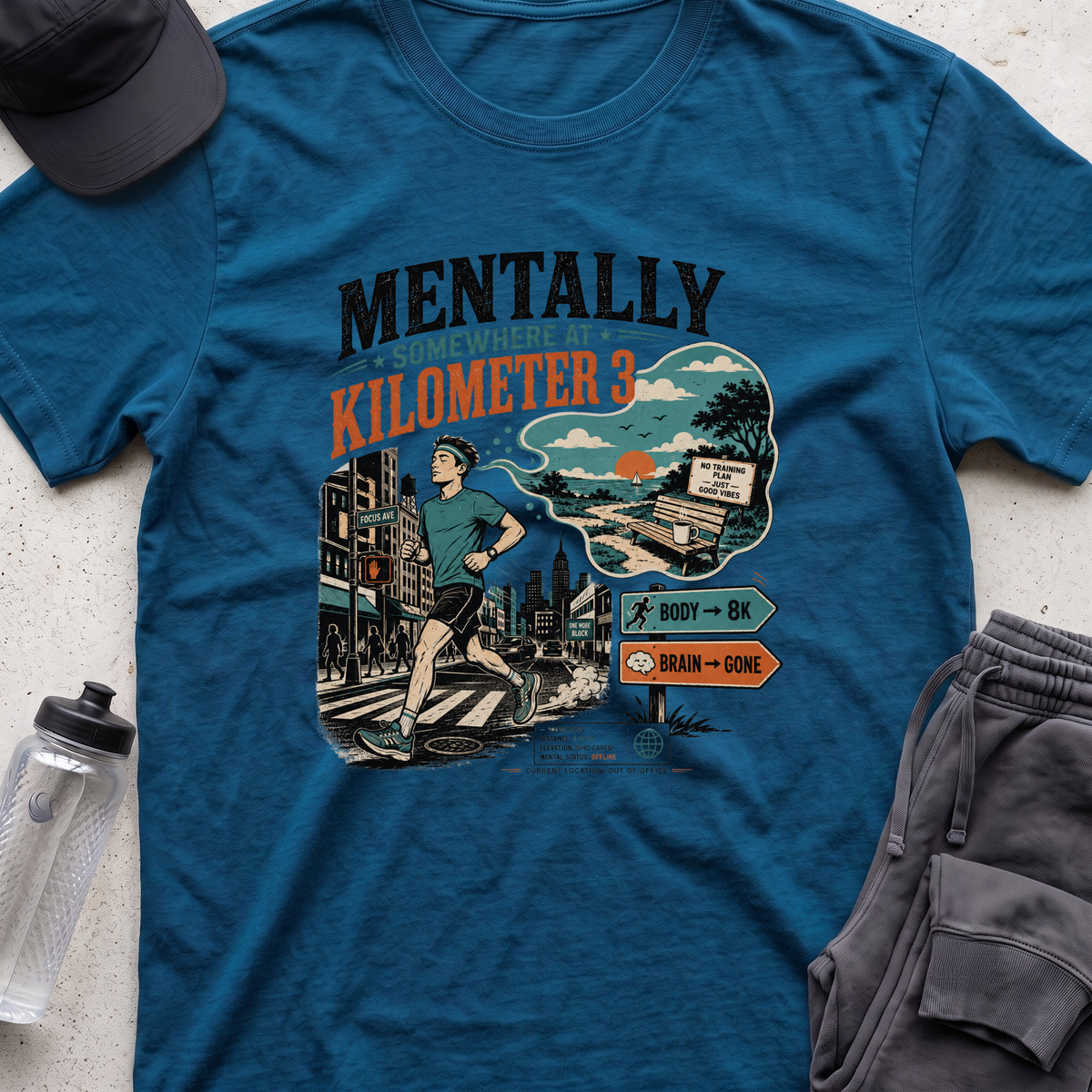 mentally somewhere T-shirt