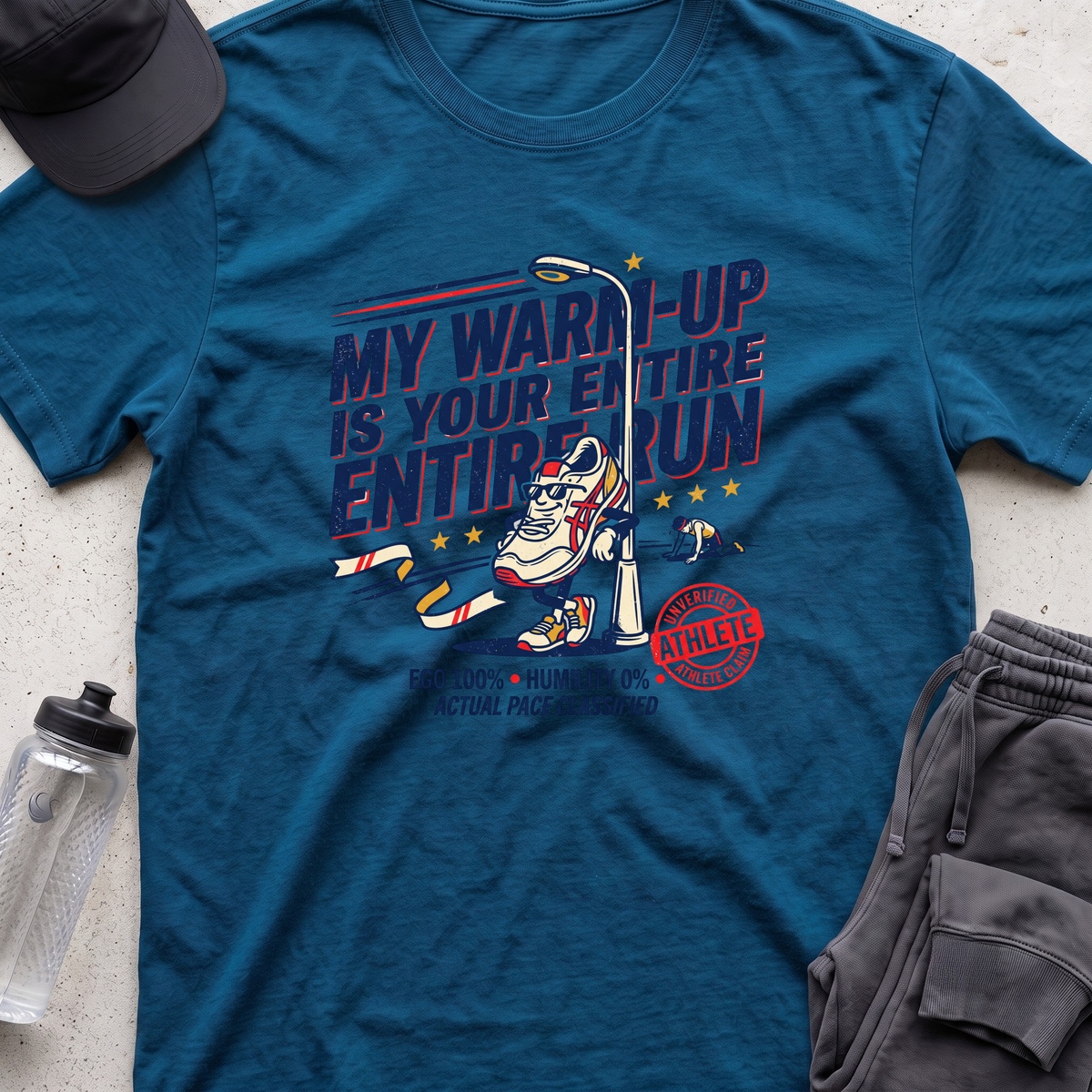 my warm up is T-shirt