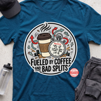 fueled by coffee  T-shirt