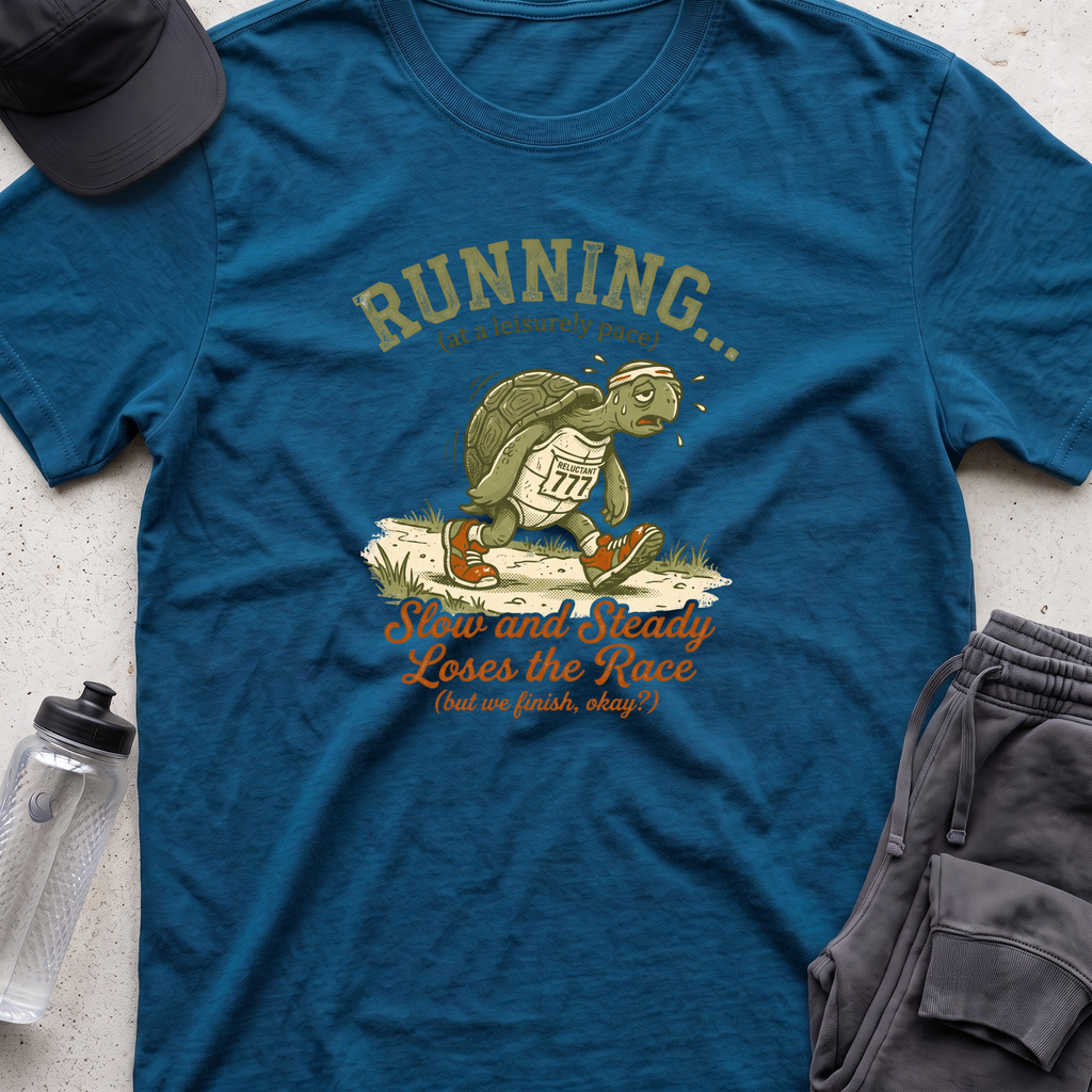 running at leisurely T-shirt