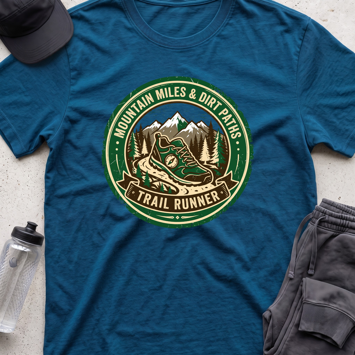 trail runner T-shirt