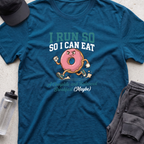 i run so i can eat  T-shirt