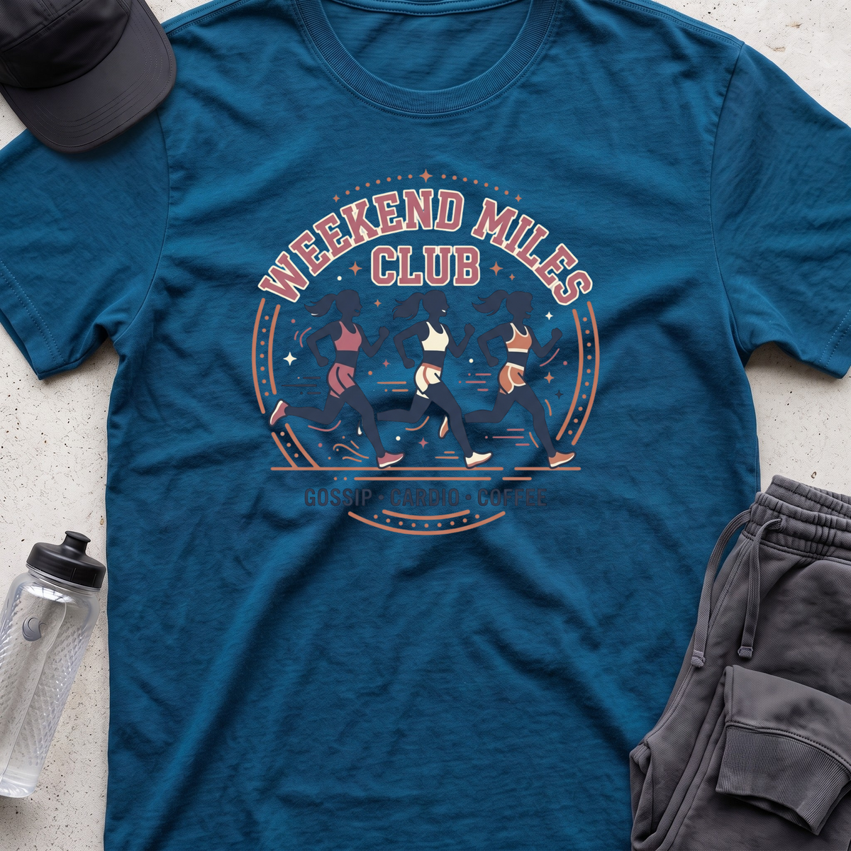 weekend miles club T-shirt