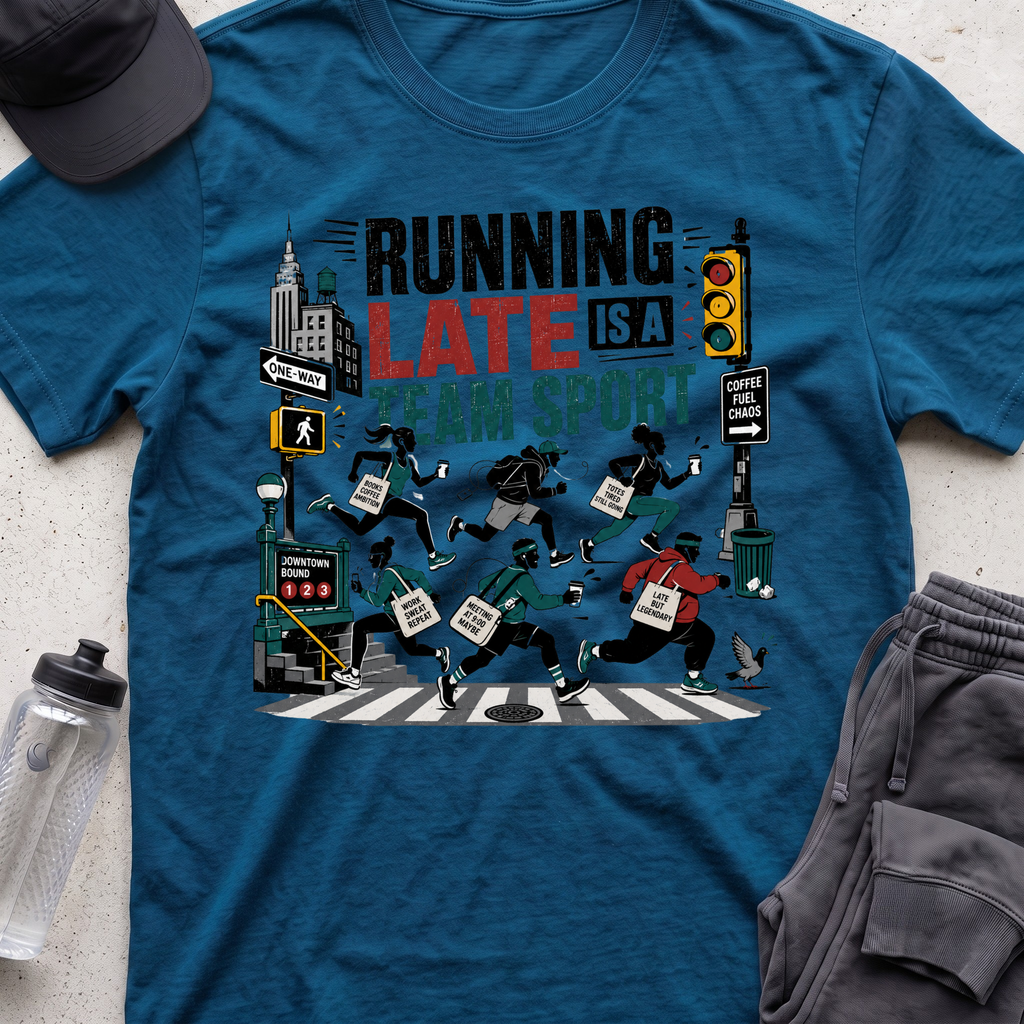 running late is a team sport  T-shirt