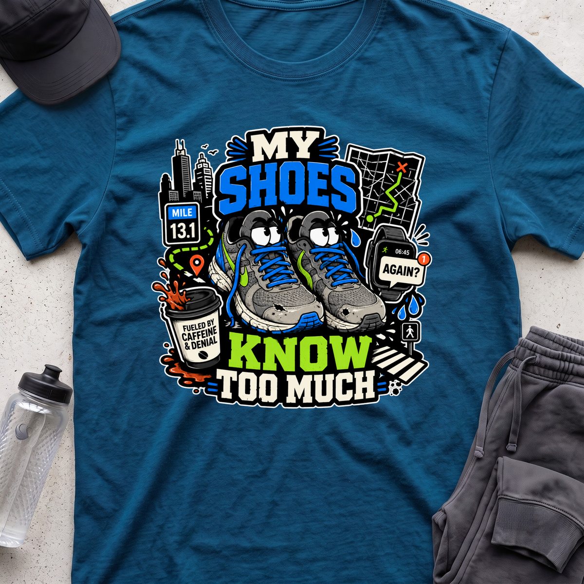 my shoes knows  T-shirt