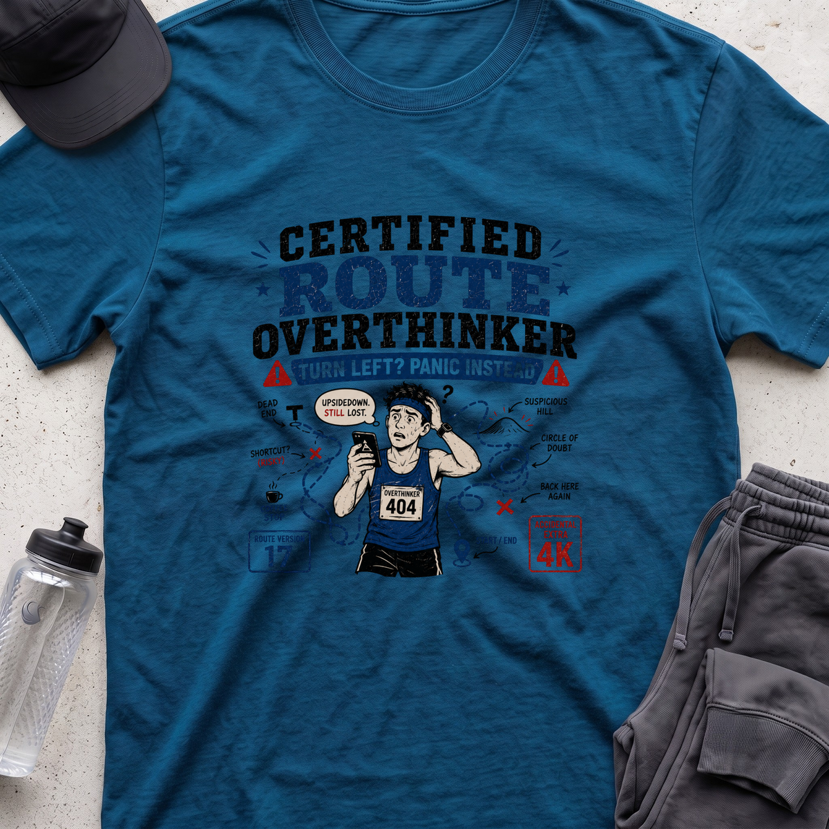certified route overthinker T-shirt