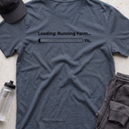 running form loading T-shirt