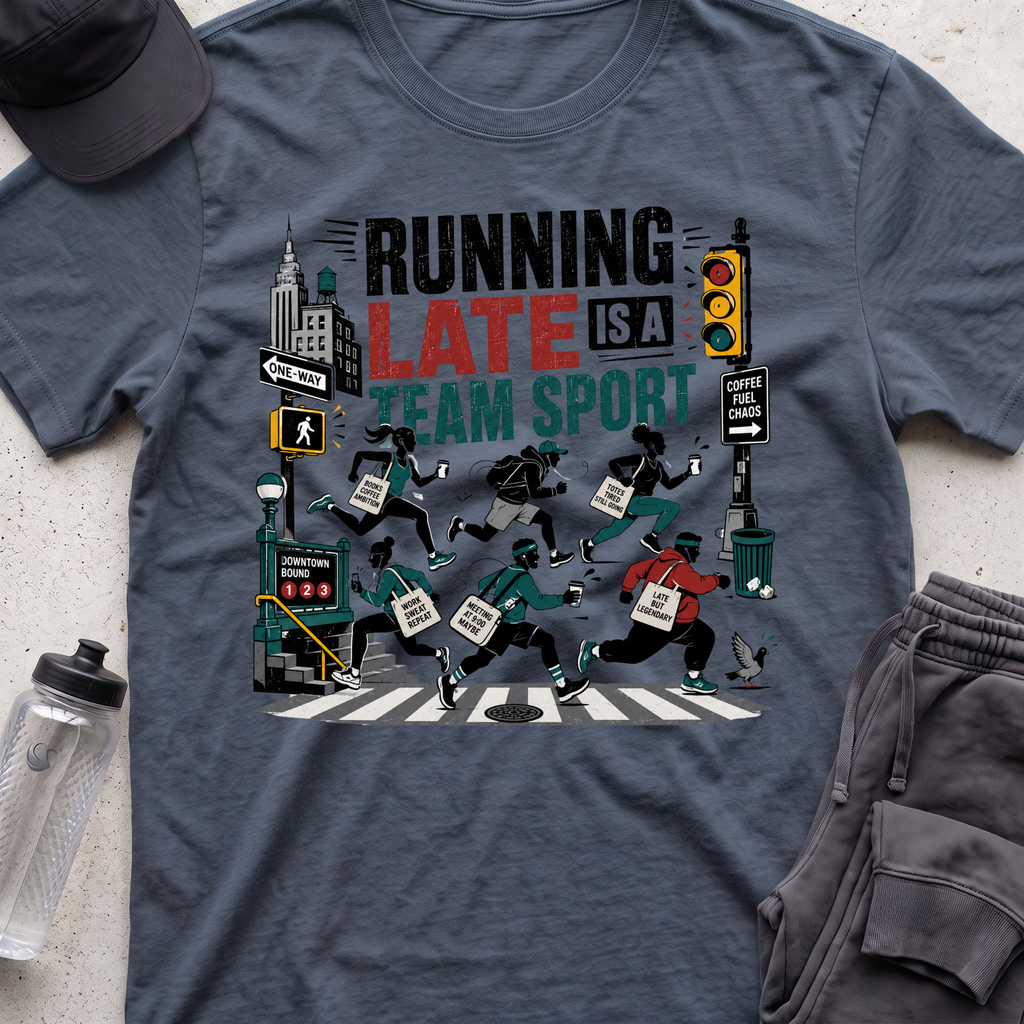 running late is a team sport  T-shirt
