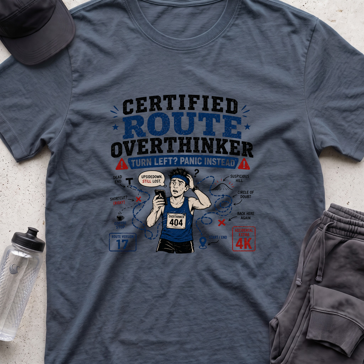 certified route overthinker T-shirt