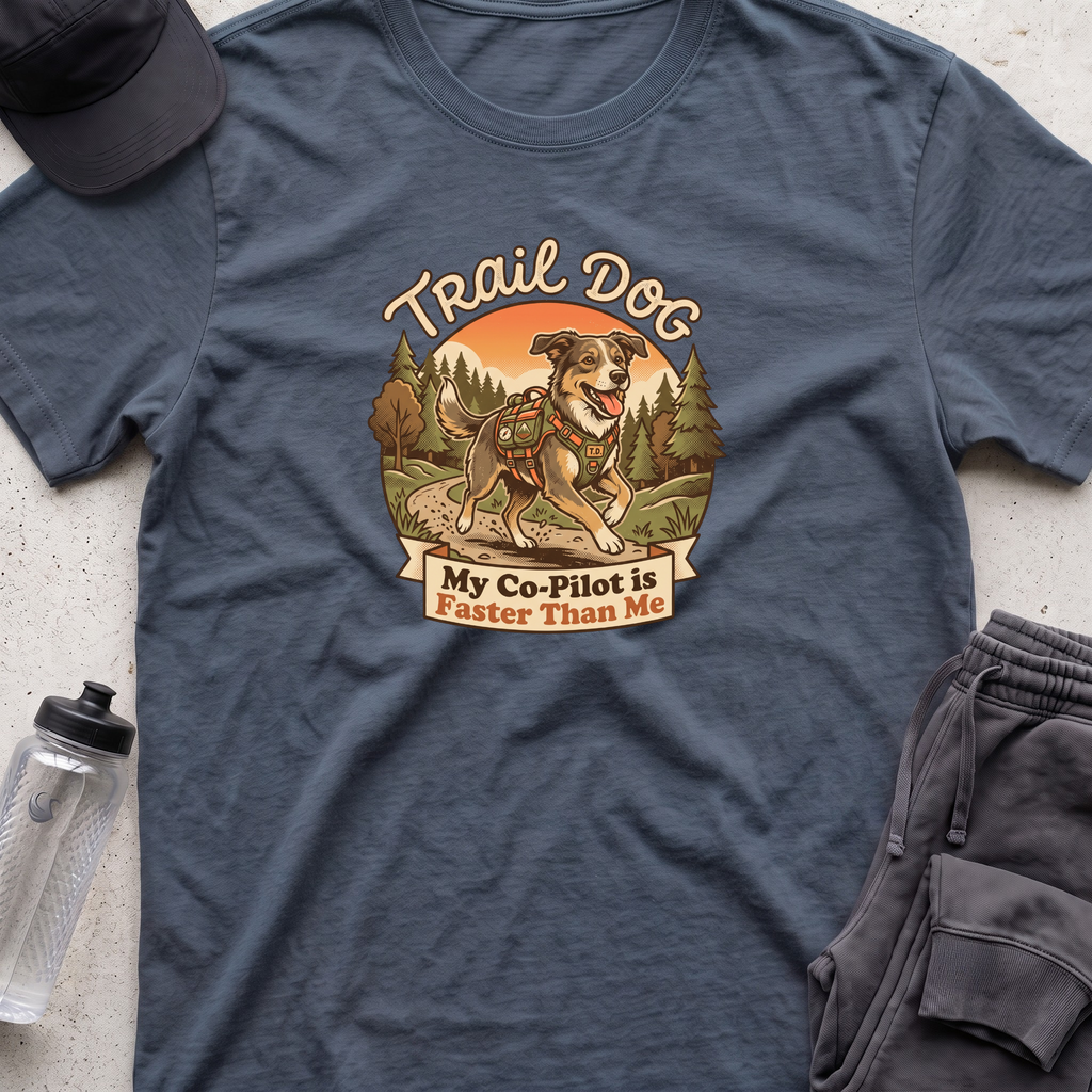 trail dog  T-shirt