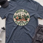 social run survivor T-shirt