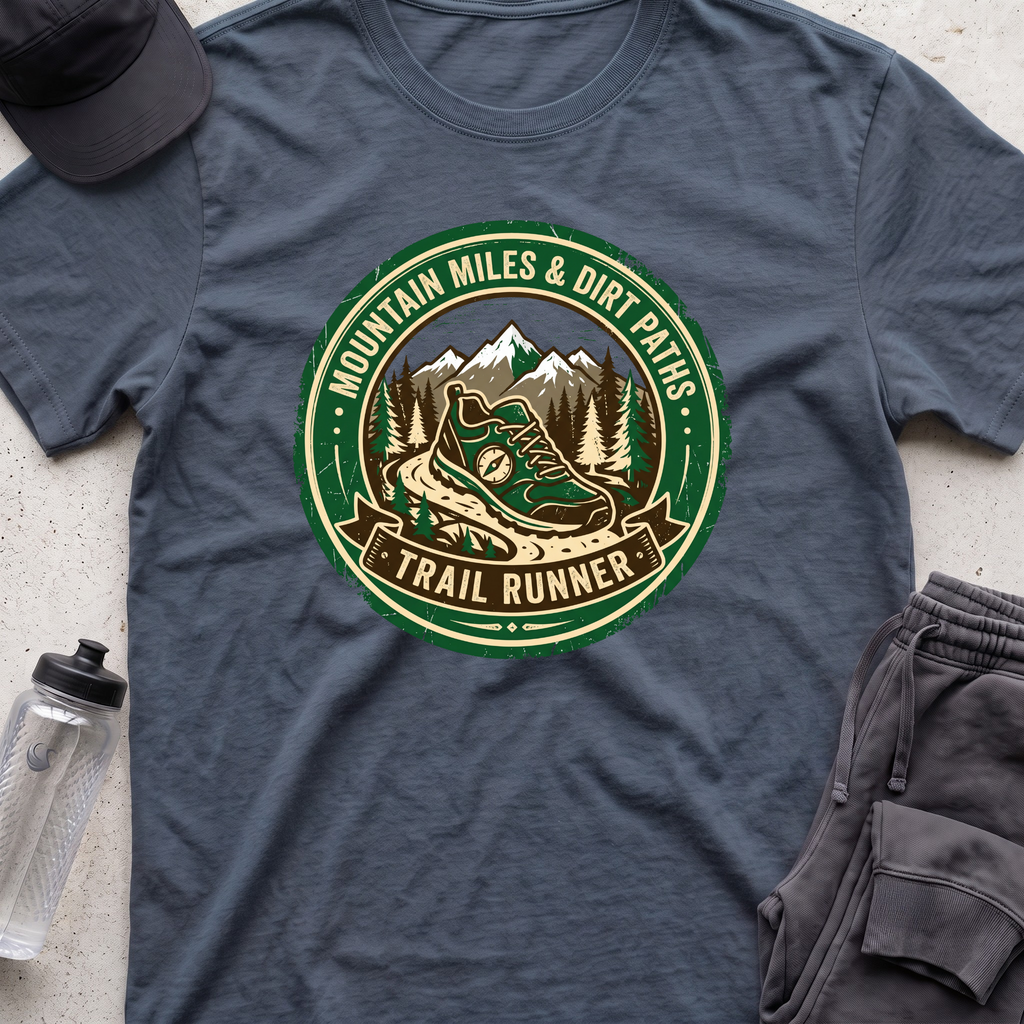 trail runner T-shirt