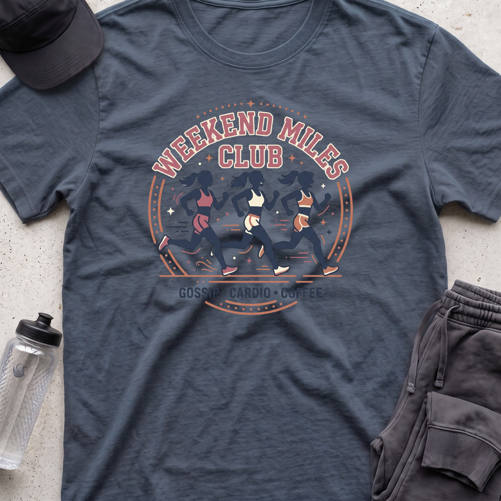 weekend miles club T-shirt
