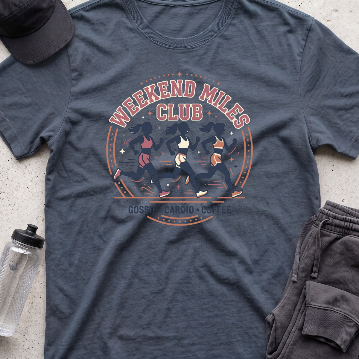 weekend miles club T-shirt