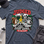judge by animals  T-shirt
