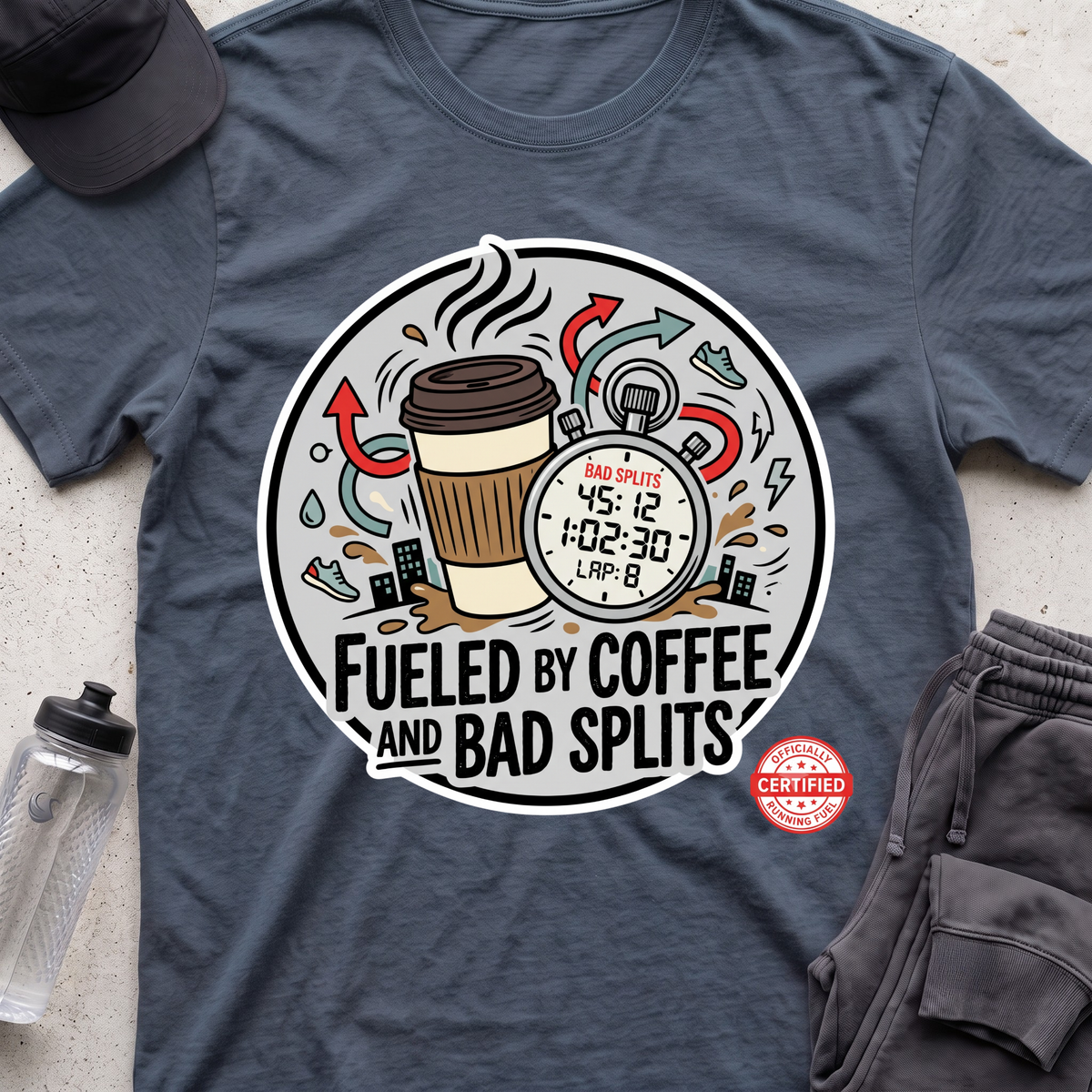 fueled by coffee  T-shirt