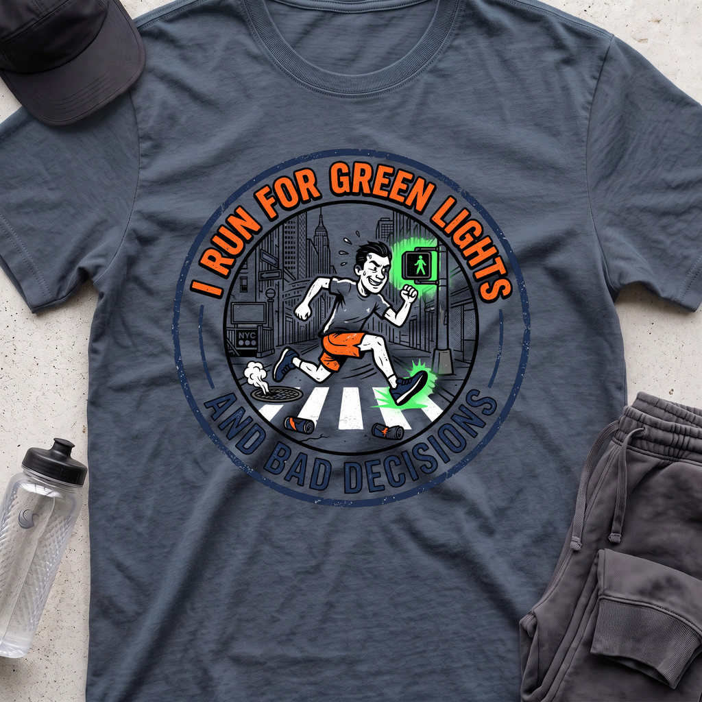 i run for green lights T-shirt