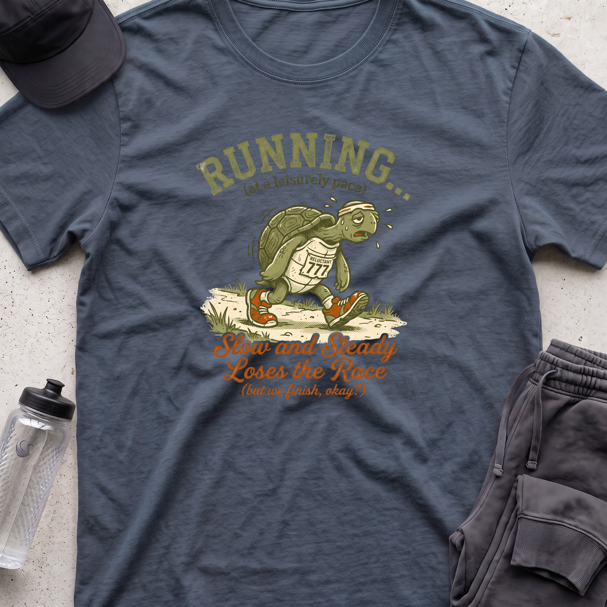 running at leisurely T-shirt