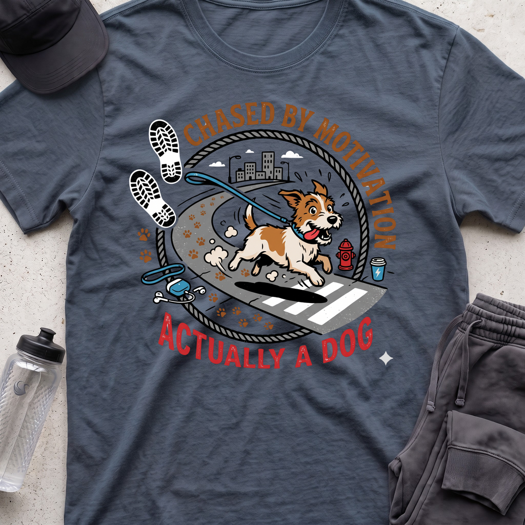 chased by motivation T-shirt