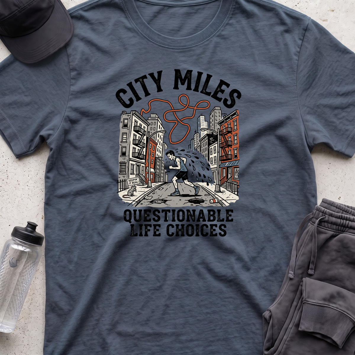 city miles T-shirt