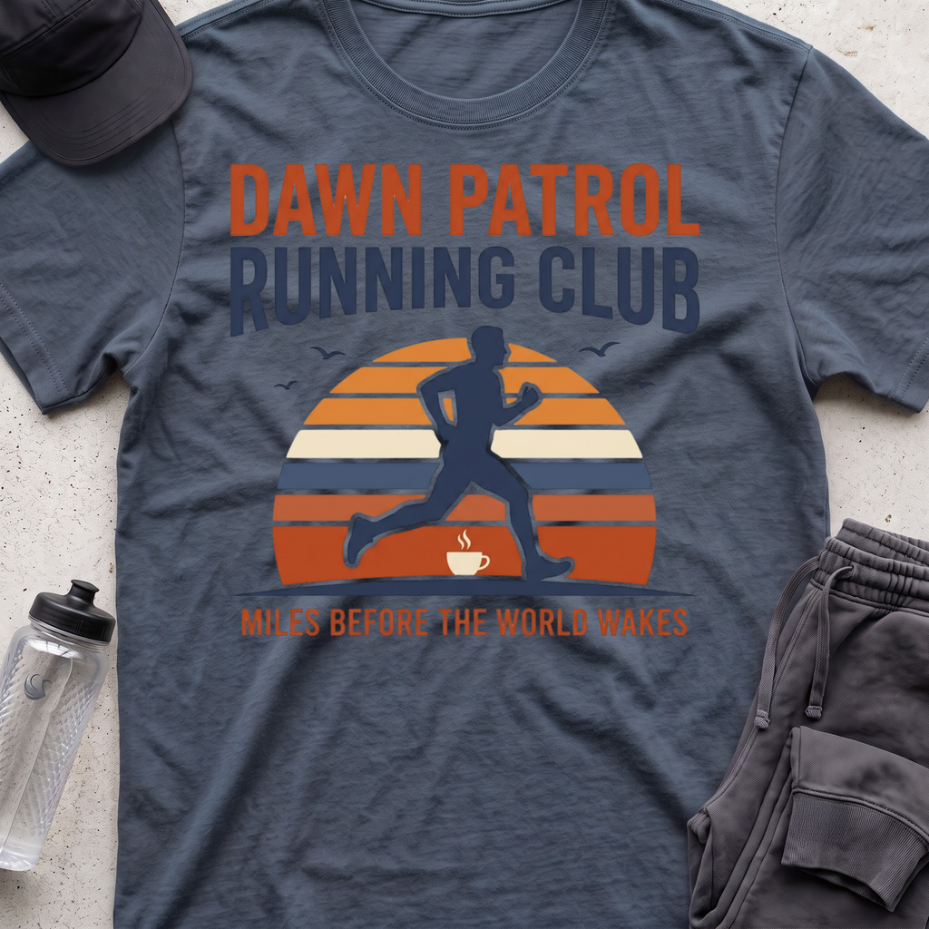 Dawn patrol running clubT-Shirt