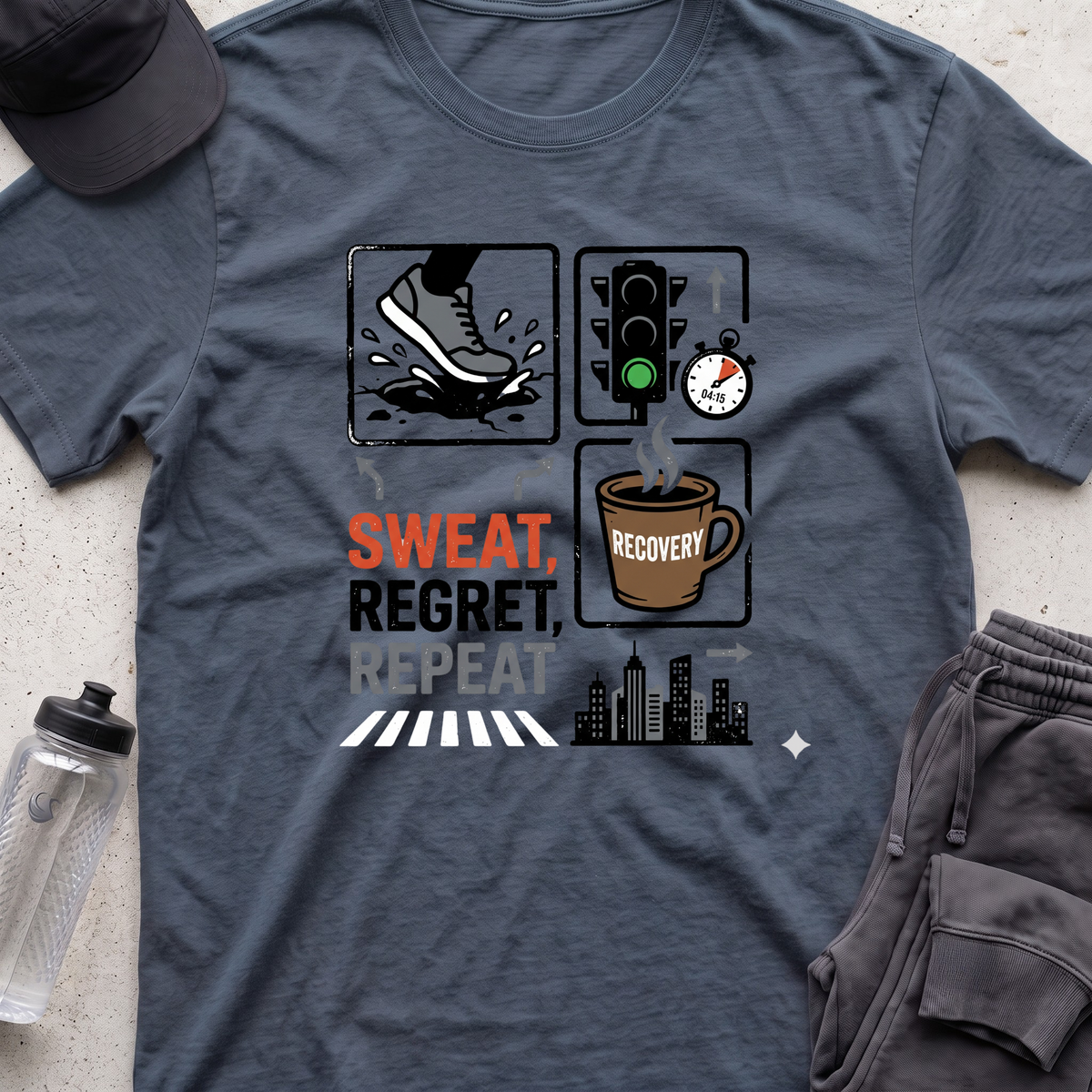 sweat regret repeaT T-shirt