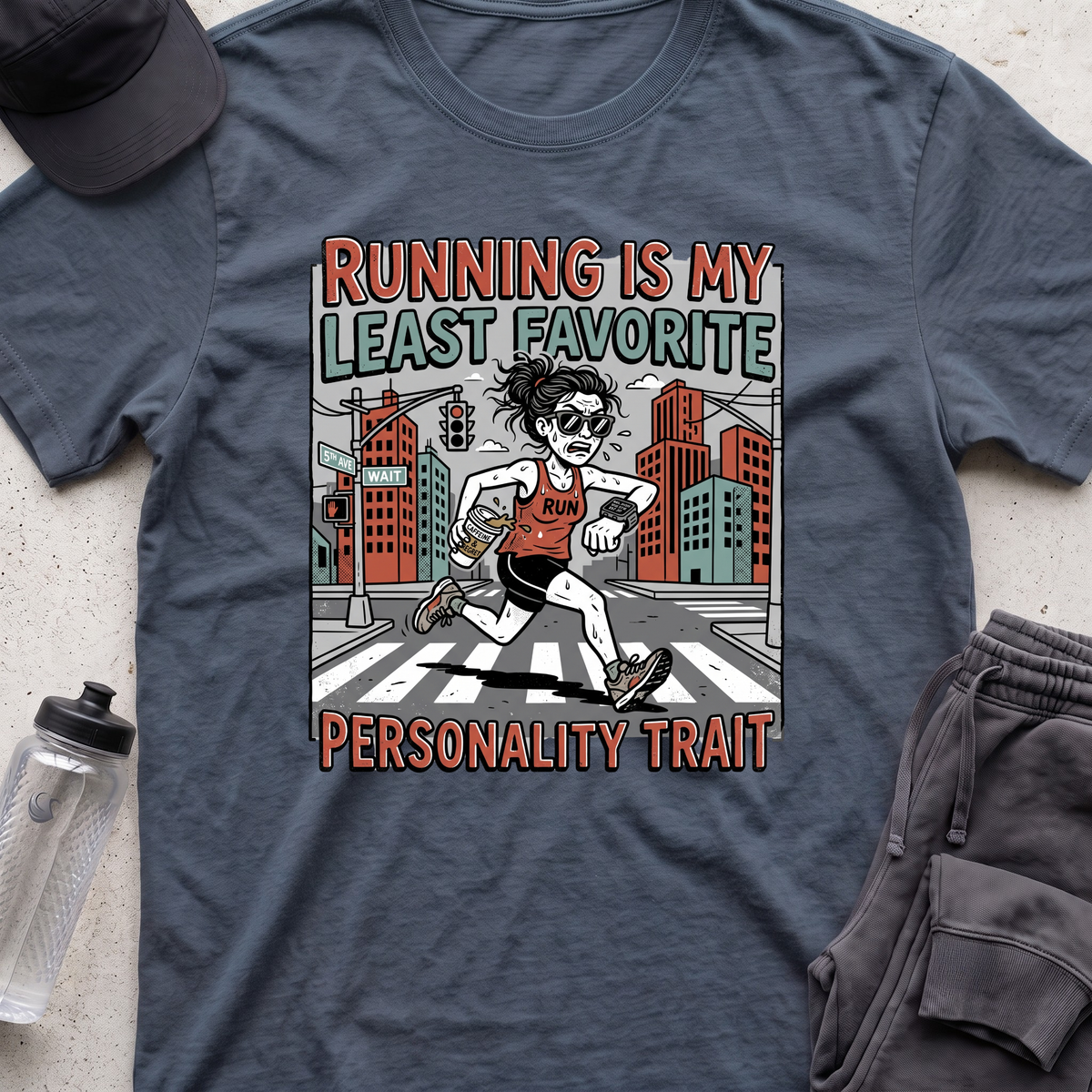running is my least T-shirt