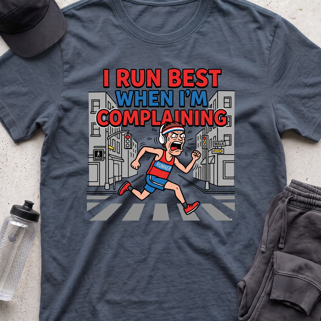 i run best when  T-shirt