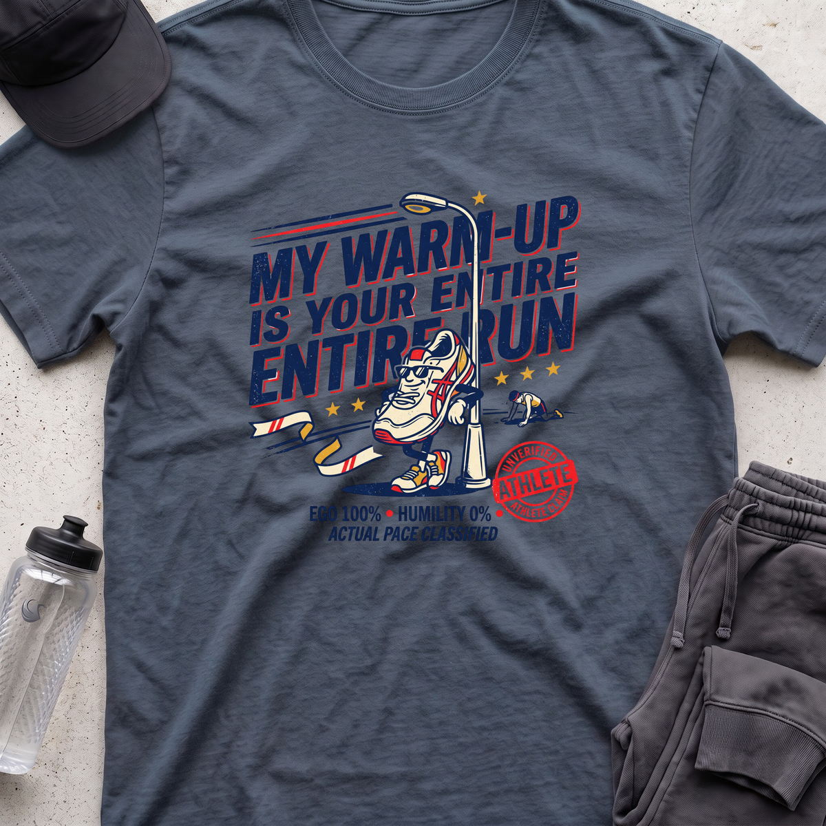 my warm up is T-shirt