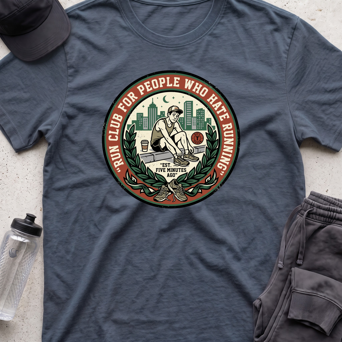 run club for people   T-shirt