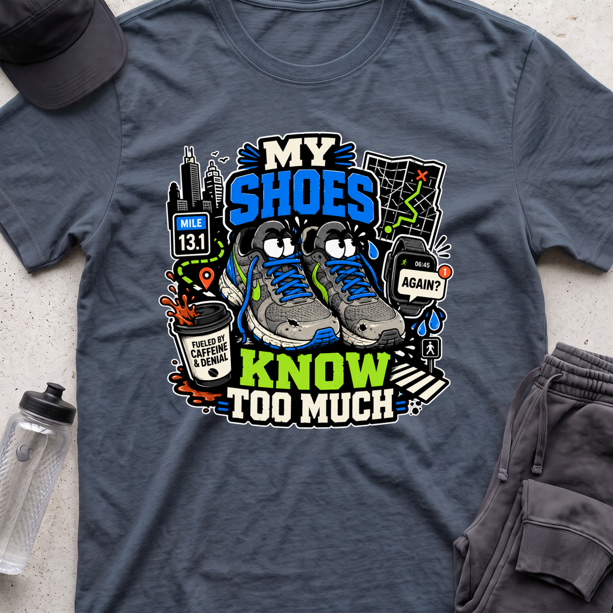 my shoes knows  T-shirt