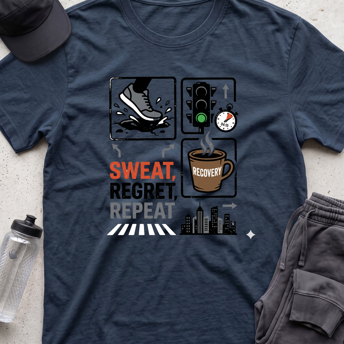 sweat regret repeaT T-shirt
