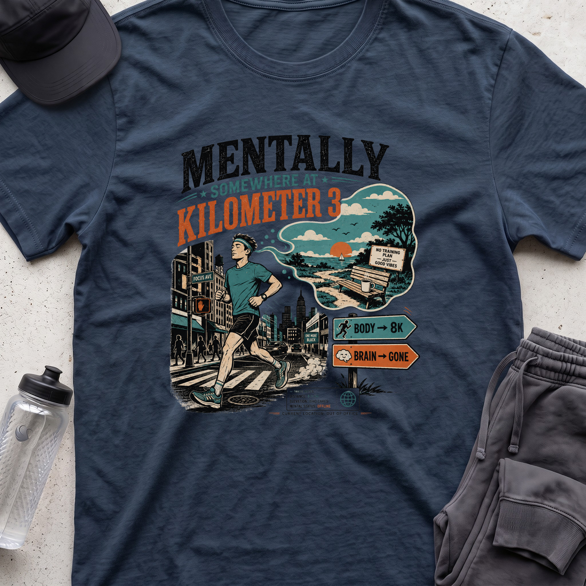 mentally somewhere T-shirt