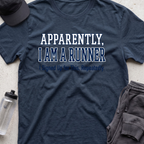 apparently a runner T-shirt